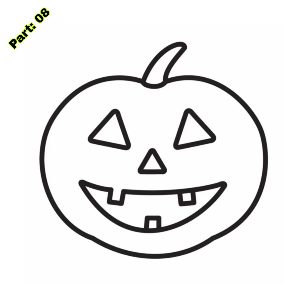 Simple Pumpkin Drawing