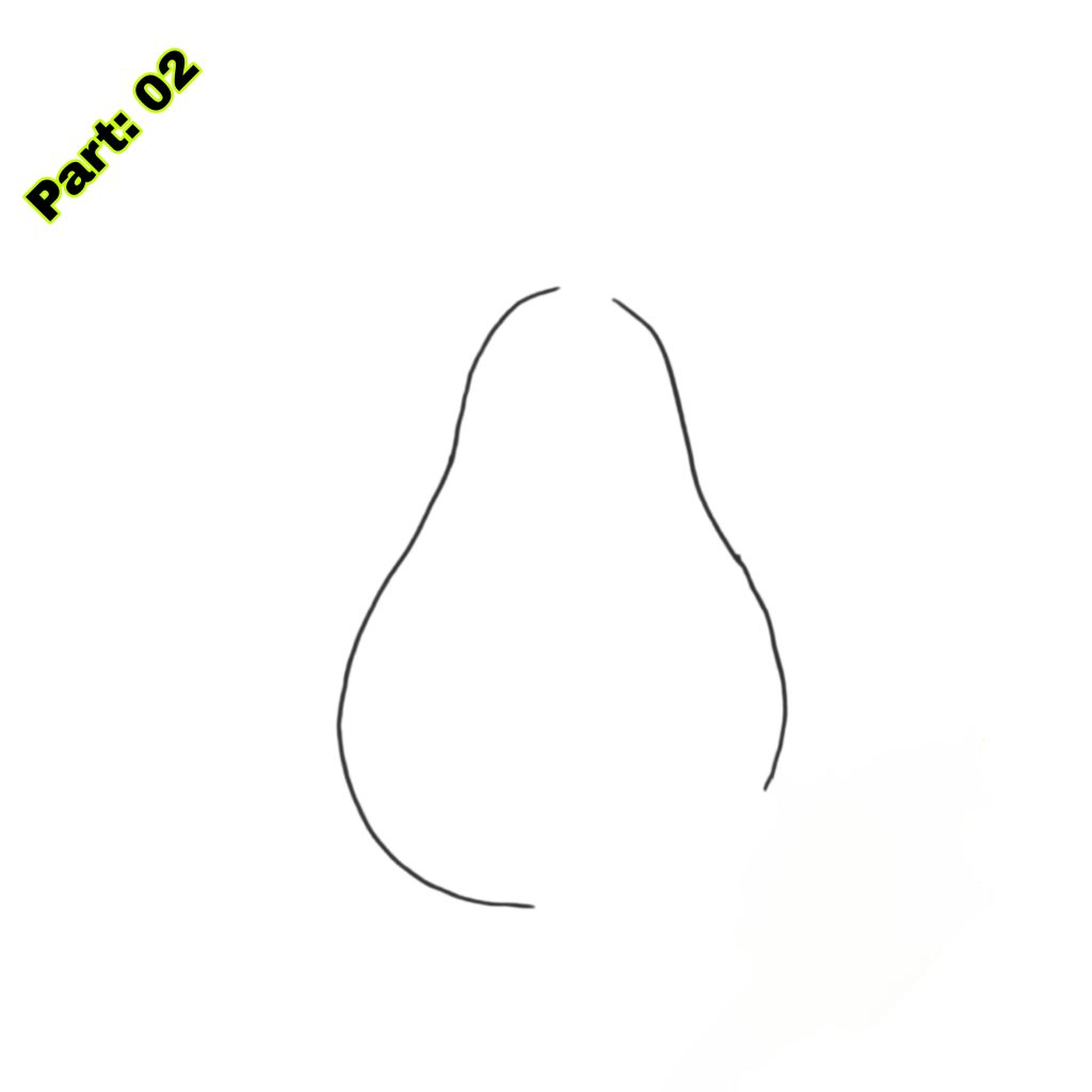 Pear Drawing