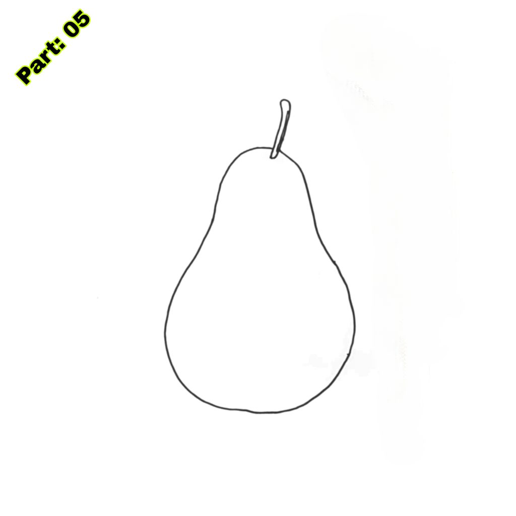 Pear Drawing