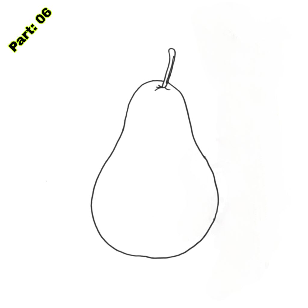 Pear Drawing