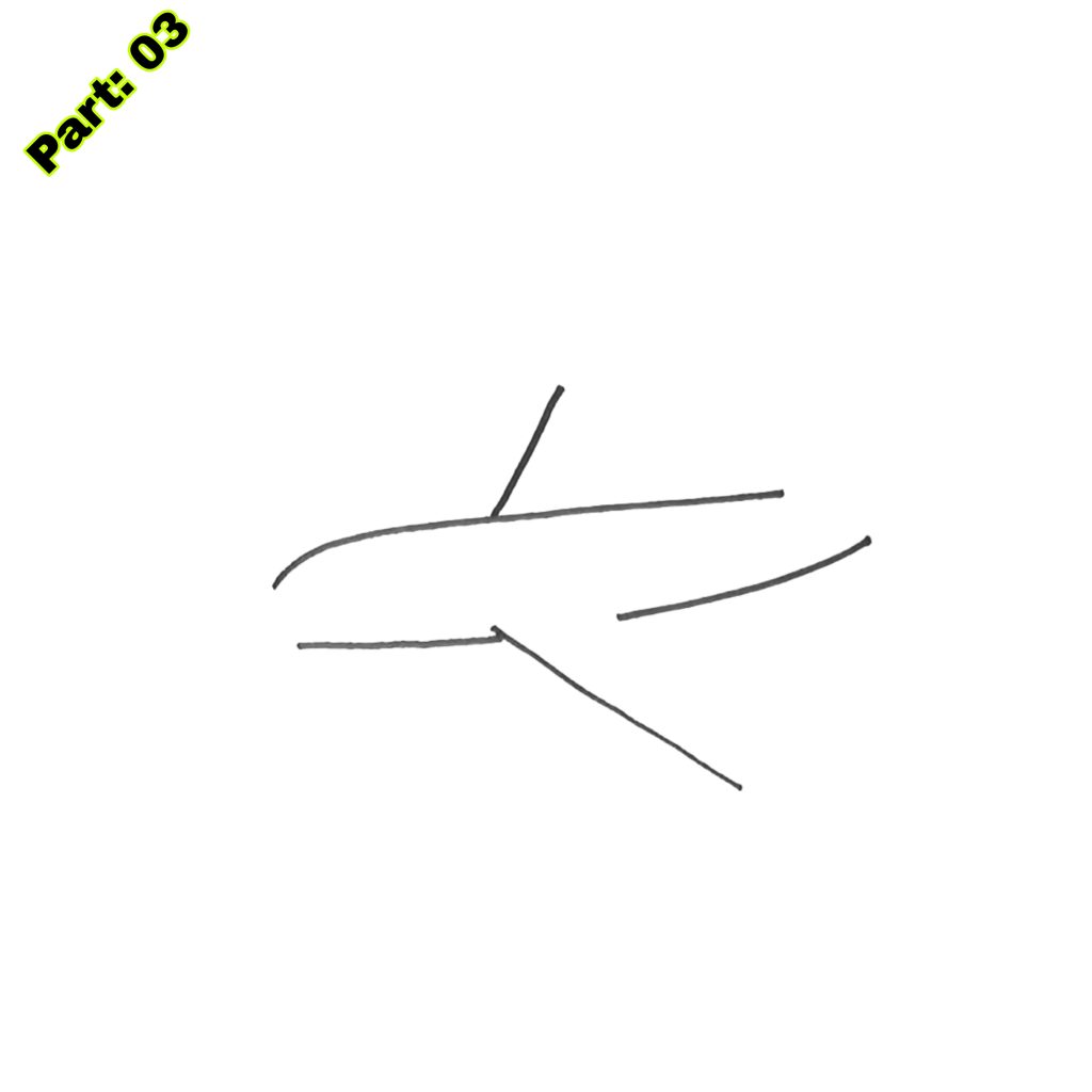 Easy Airplane Drawing