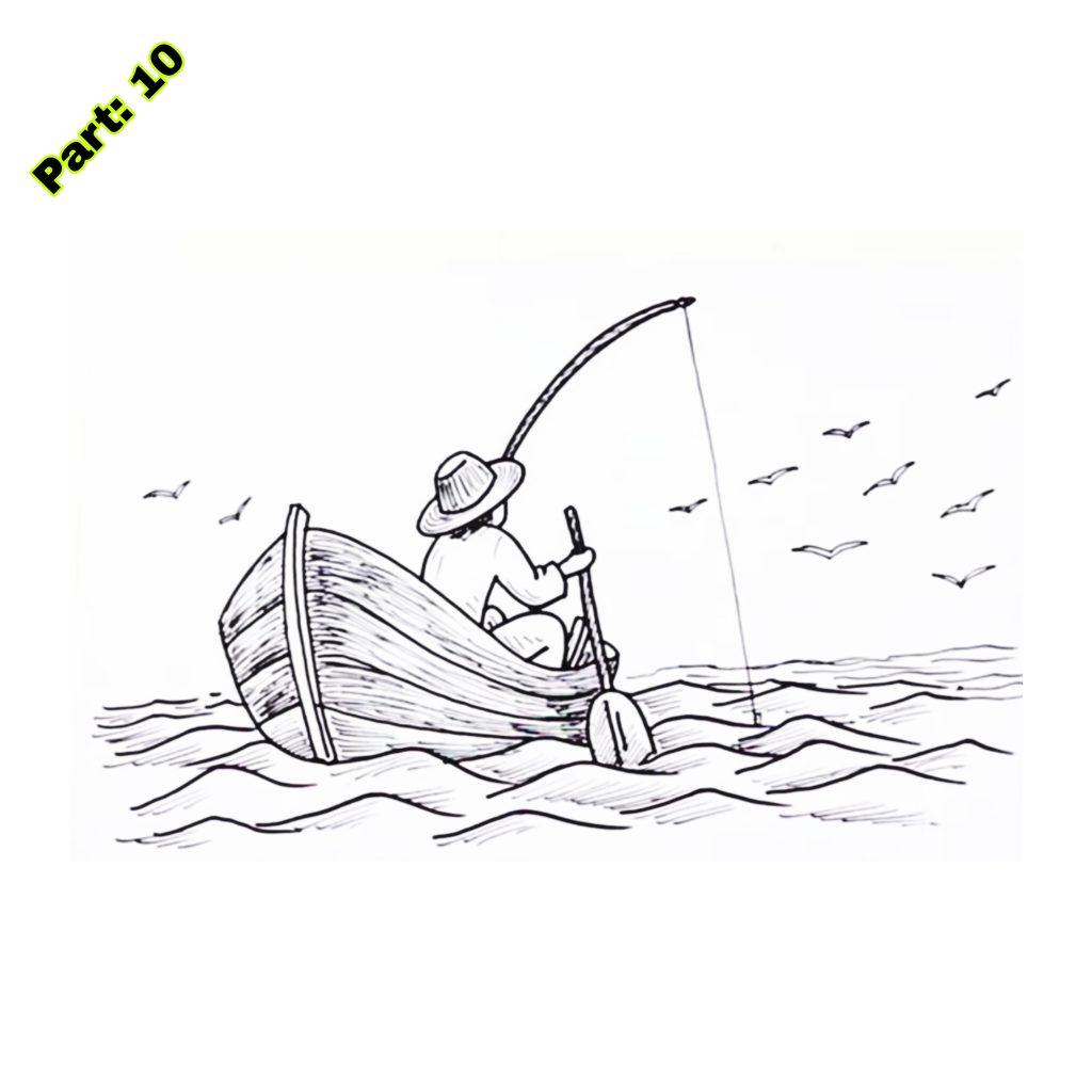 Drawing of Fishing