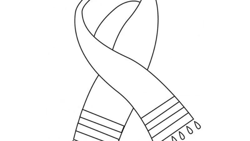 Scarf Drawing