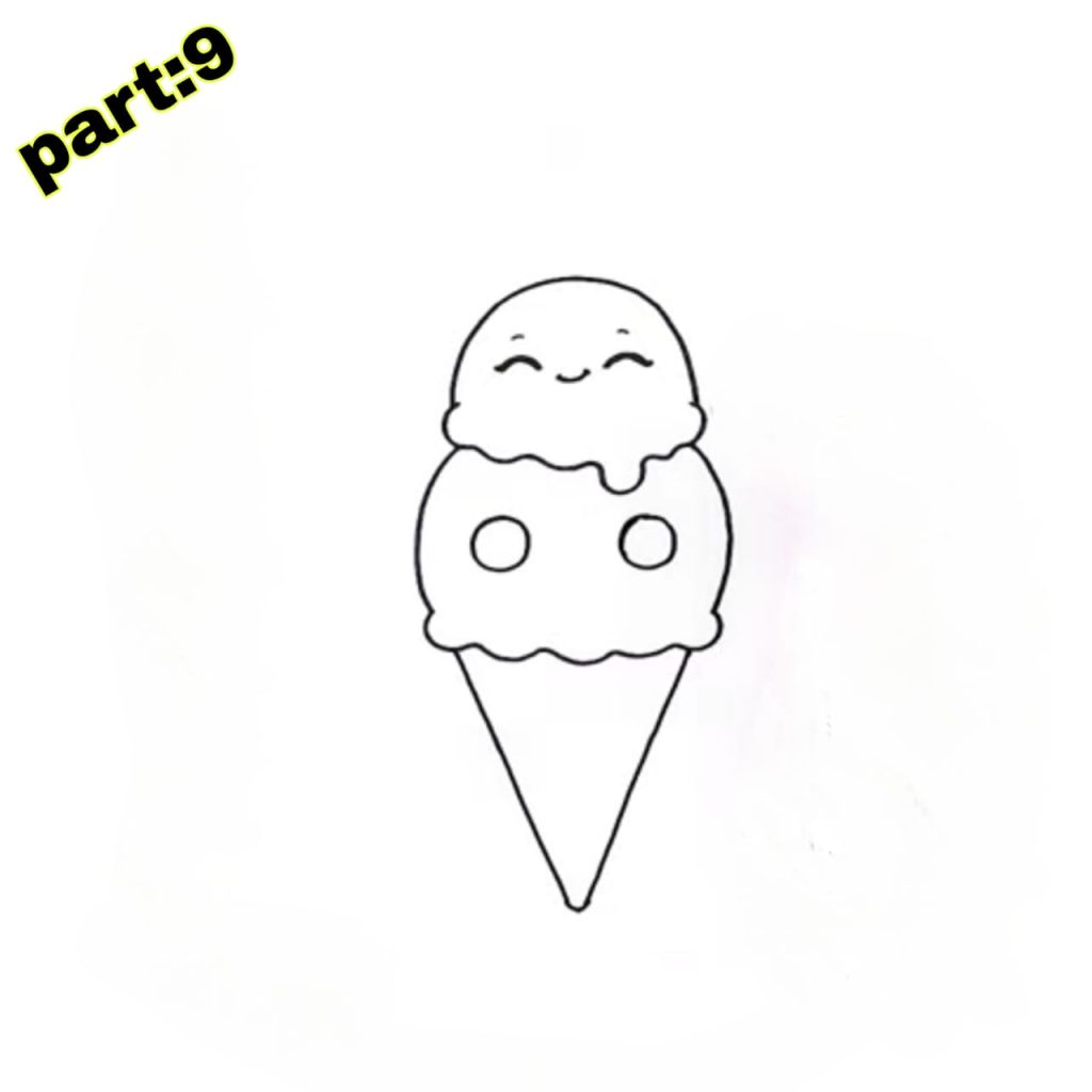 Ice Cream Cone Drawing