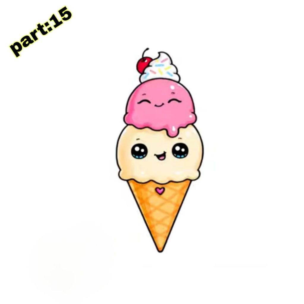 Ice Cream Cone Drawing