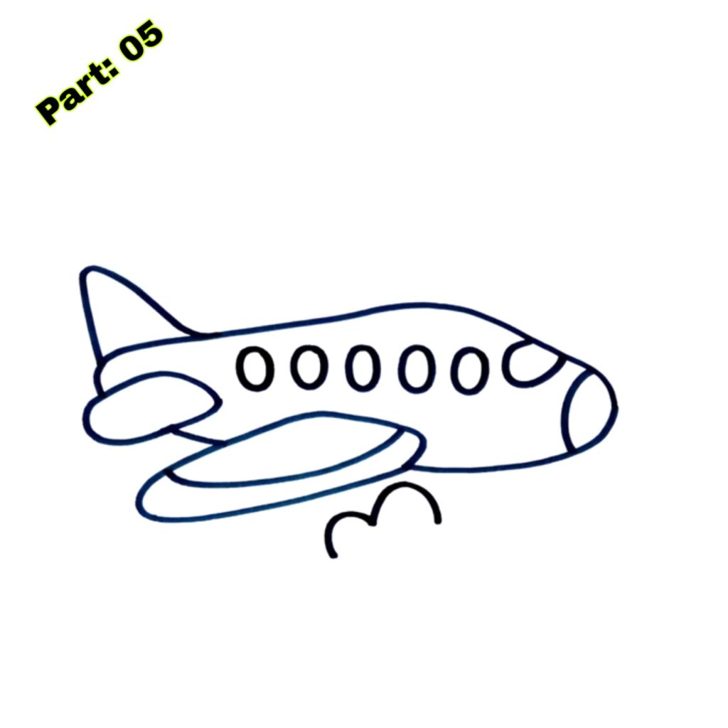 Cartoon Airplane Drawing