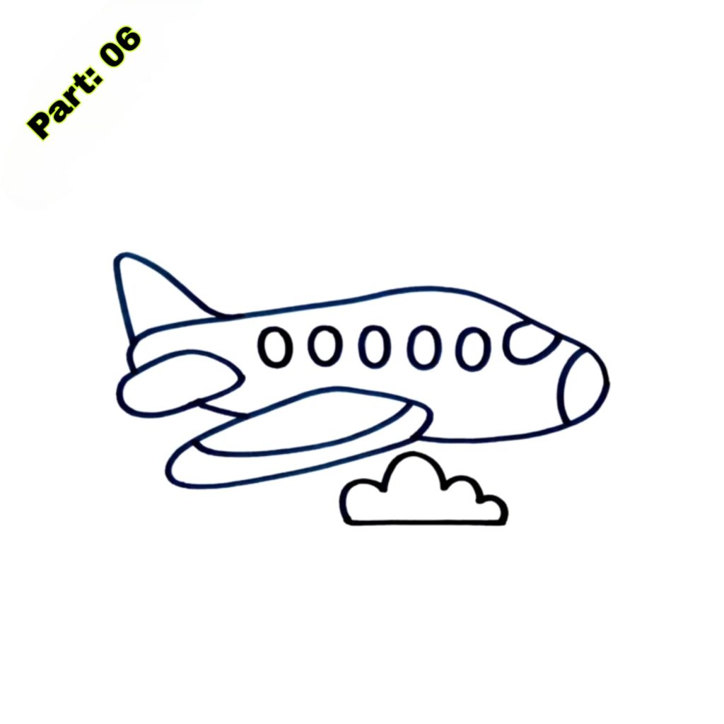 Cartoon Airplane Drawing