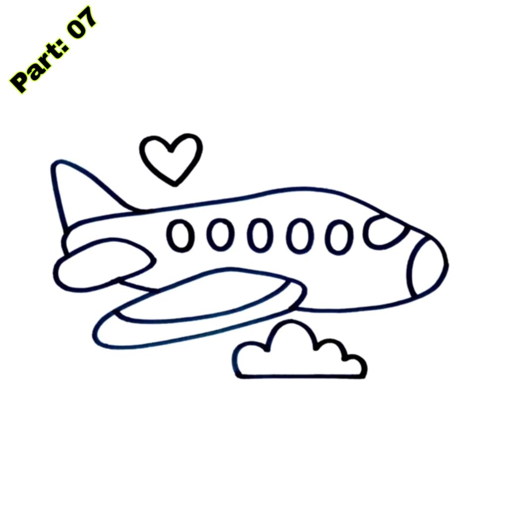 Cartoon Airplane Drawing