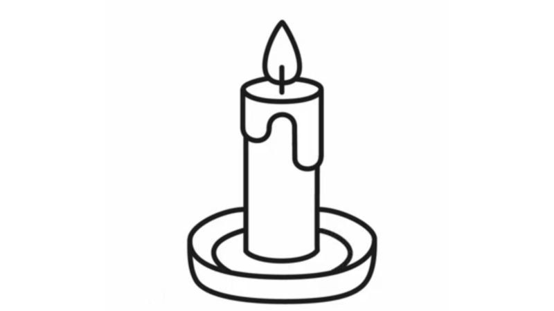 Candle Drawing