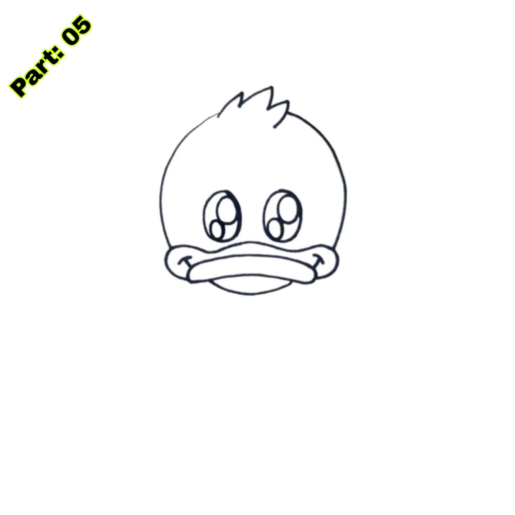 Donald Duck Drawing