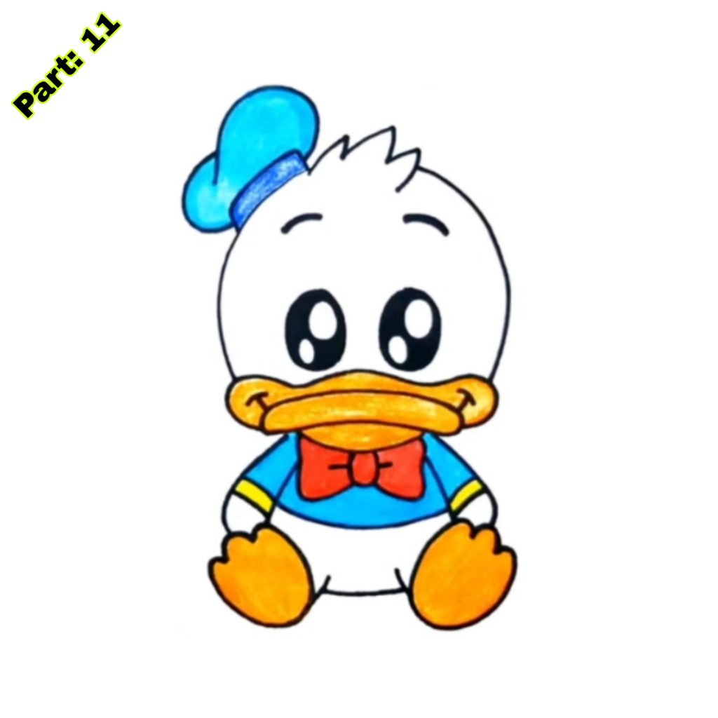 Donald Duck Drawing