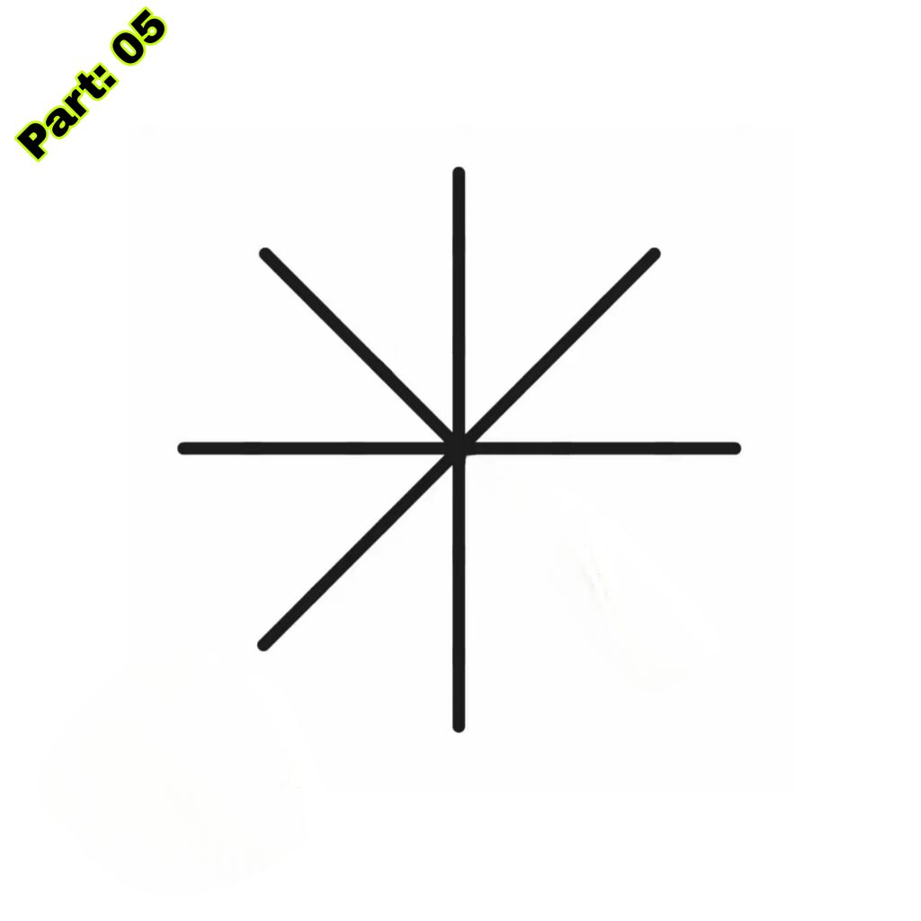 Easy Snowflake Drawing