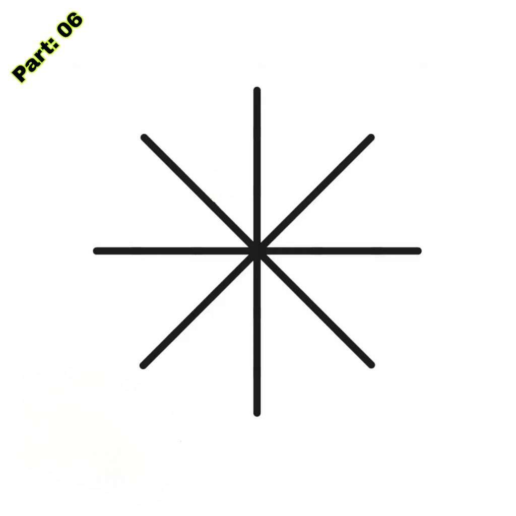 Easy Snowflake Drawing